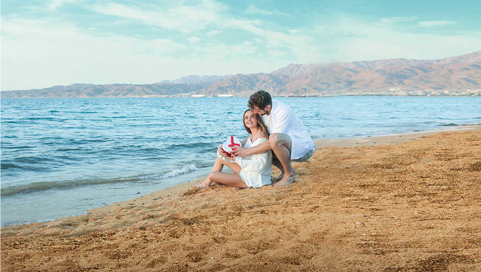 Couple at the Beach